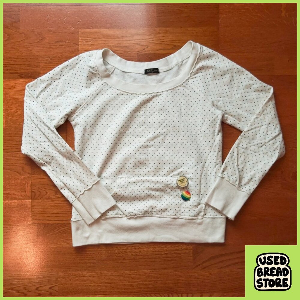 Vintage Twenty One Rainbow Star White Long-sleeve Sweatshirt | L | Y2K, 2000s